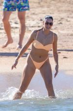 OLIVIA CULPO, KRISTIN JUSZCZYK and CLAIRE COLETTE in Bikinis at a Beach in Cabo San Lucas 02/19/2024