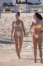 OLIVIA CULPO, KRISTIN JUSZCZYK and CLAIRE COLETTE in Bikinis at a Beach in Cabo San Lucas 02/19/2024