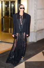 OLIVIA CULPO Leaves Christian Siriano Fashion Show in New York 02/09/2024
