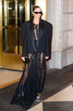 OLIVIA CULPO Leaves Christian Siriano Fashion Show in New York 02/09/2024