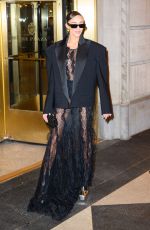 OLIVIA CULPO Leaves Christian Siriano Fashion Show in New York 02/09/2024