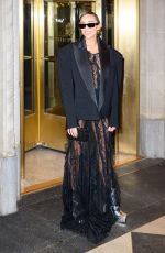 OLIVIA CULPO Leaves Christian Siriano Fashion Show in New York 02/09/2024