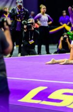 OLIVIA DUNNE at Arkansas v LSU Gymnastics Meet in Baton Rouge 02/02/2024