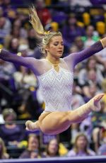 OLIVIA DUNNE at Arkansas v LSU Gymnastics Meet in Baton Rouge 02/02/2024