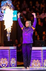 OLIVIA DUNNE at Arkansas v LSU Gymnastics Meet in Baton Rouge 02/02/2024