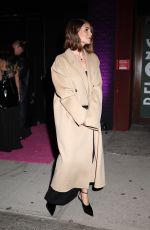 OLIVIA JADE GIANNULLI Arrives at a YSL Pop-up Event in New York 02/08/2024