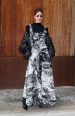 OLIVIA PALERMO Arrives at Jason Wu Fashion Show in New York 02/11/2024