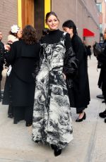 OLIVIA PALERMO Arrives at Jason Wu Fashion Show in New York 02/11/2024