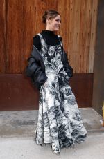 OLIVIA PALERMO Arrives at Jason Wu Fashion Show in New York 02/11/2024