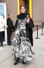 OLIVIA PALERMO Arrives at Jason Wu Fashion Show in New York 02/11/2024