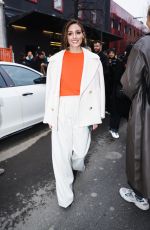 OLIVIA PALERMO Arrives at Max Mara Fashion Show at Milan Fashion Week 02/22/2024