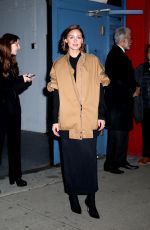OLIVIA PALERMO Leaves Khaite Fashion Show at NYFW in New York 02/10/2024