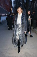 OLIVIA PALERMO Out and About in Milan 02/21/2024