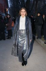 OLIVIA PALERMO Out and About in Milan 02/21/2024