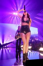 OLIVIA RODRIGO Performs at Guts World Tour in Palm Springs 02/23/2024