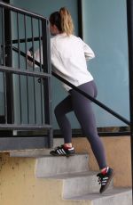 OLIVIA WILDE Arrives at a Gym in Los Angeles 02/16/2024