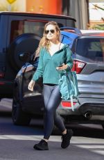 OLIVIA WILDE Arrives at a Gym in Los Angeles 02/22/2024