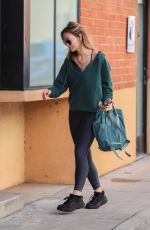 OLIVIA WILDE Arrives at a Gym in Los Angeles 02/22/2024