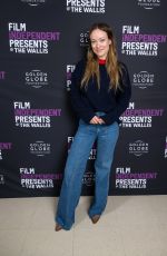 OLIVIA WILDE at Film Independent Live Read of Justine Triet