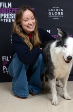 OLIVIA WILDE at Film Independent Live Read of Justine Triet