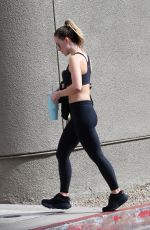 OLIVIA WILDE Leaves a Gym in Studio City 02/21/2024