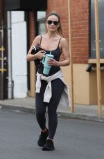 OLIVIA WILDE Leaves Friday Gym Session in Los Angeles 02/16/2024