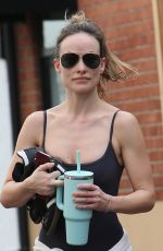 OLIVIA WILDE Leaves Friday Gym Session in Los Angeles 02/16/2024