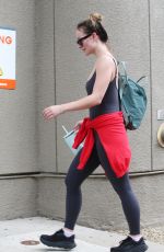 OLIVIA WILDE Leaves Her Workout in Los Angeles 02/07/2024