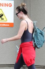 OLIVIA WILDE Leaves Her Workout in Los Angeles 02/07/2024