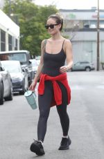 OLIVIA WILDE Leaves Her Workout in Los Angeles 02/07/2024