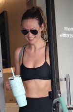 OLIVIA WILDE Leaves Intense Workout Session in Los Angeles 02/22/2024