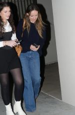 OLIVIA WILDE Leaves Table Read of Anatomy of A Fall in Beverly Hills 02/14/2024