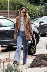 OLIVIA WILDE Out for Lunch witha a Friend at Little Dom