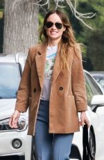 OLIVIA WILDE Out for Lunch witha a Friend at Little Dom