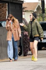 OLIVIA WILDE Out for Lunch witha a Friend at Little Dom