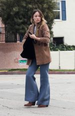 OLIVIA WILDE Out for Lunch witha a Friend at Little Dom