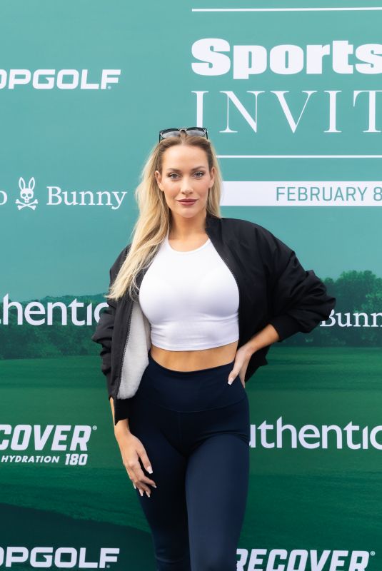 PAIGE SPIRANAC at Sports Illustrated Invitational in Las Vegas 02/08/2024