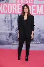 PAOLA CORTELLESI at Il Reste Encore Demain Premiere in Paris 02/27/2024