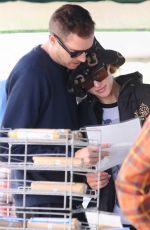 PARIS HILTON and Carter Reum Shopping at a Farmers Market in Los Angeles 02/11/2024
