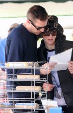 PARIS HILTON and Carter Reum Shopping at a Farmers Market in Los Angeles 02/11/2024