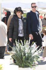 PARIS HILTON and Carter Reum Shopping at a Farmers Market in Los Angeles 02/11/2024