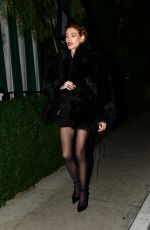 PARIS JACKSON Arrives at Private Party at San Vicente Bungalows in West Hollywood 02/13/2024