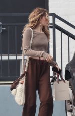 PARIS JACKSON Leaves Shani Darden Facial Studio in Beverly Hills 02/02/2024