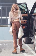 PARIS JACKSON Leaves Shani Darden Facial Studio in Beverly Hills 02/02/2024