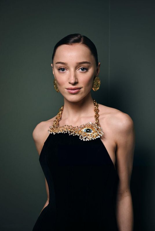 PHOEBE DYNEVOR – Bafta Nominees Party Portraits, February 2024