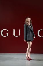 POKIMANE at Gucci Fashion Show at Milan Fashion Week 02/23/2024