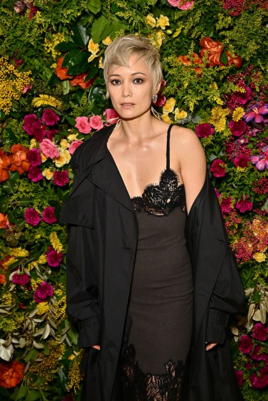 POM KLEMENTIEFF at British Vogue And Tiffany & Co. Afterparty at Annabel’s in London 02/18/2024