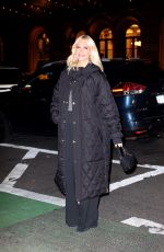 POPPY DELEVINGNE Arrives at Frame Denim