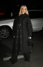 POPPY DELEVINGNE Arrives at Frame Denim