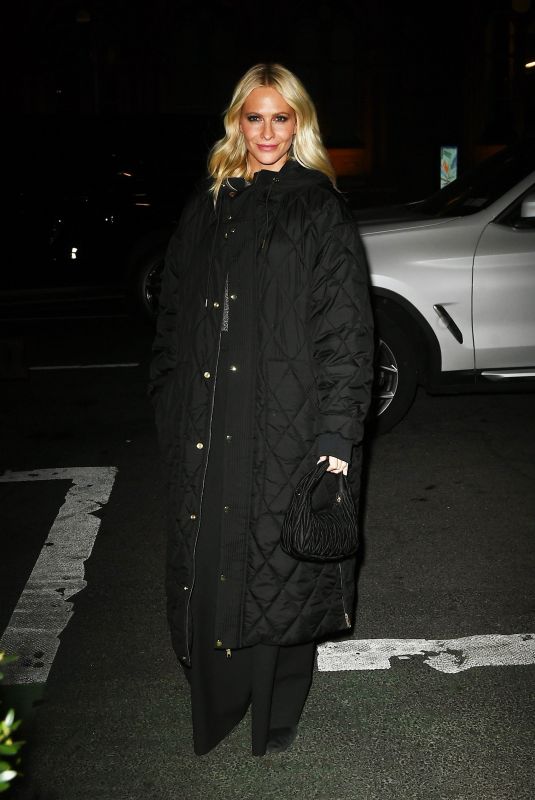 POPPY DELEVINGNE Arrives at Frame Denim
